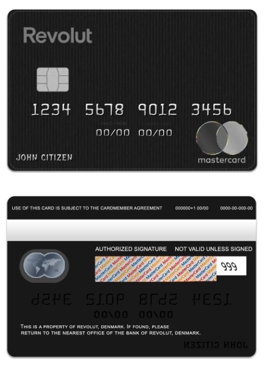 Denmark Revolut bank ultra mastercard